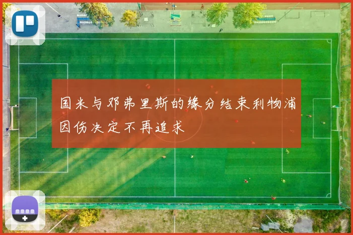 国米与邓弗里斯的缘分结束利物浦因伤决定不再追求